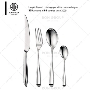 Wholesale Restaurant Stainless Steel Exquisite Knife and Fork Cutlery Set
