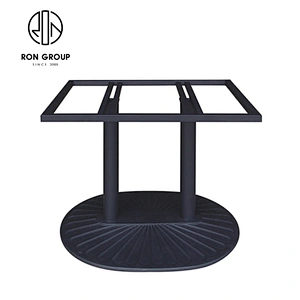 Hot Sale Restaurant Metal Matte Black Table Legs