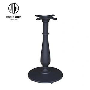 Wholesale Restaurant Cafe  Black Cast Iron Dining Table Base