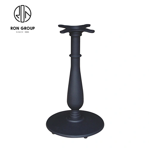 Wholesale Restaurant Cafe  Black Cast Iron Dining Table Base