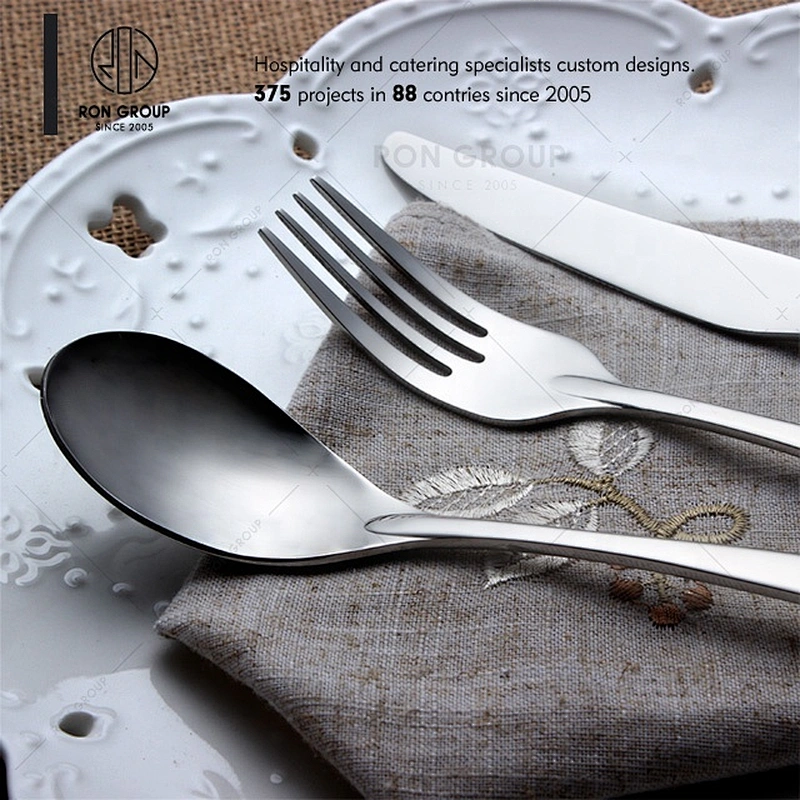 Wholesale Restaurant Stainless Steel Easy To Clean Cutlery Set