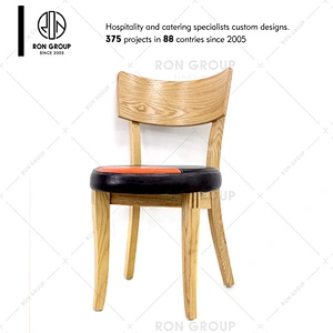 New Design Restaurant Dining Wood Barcelone Chair