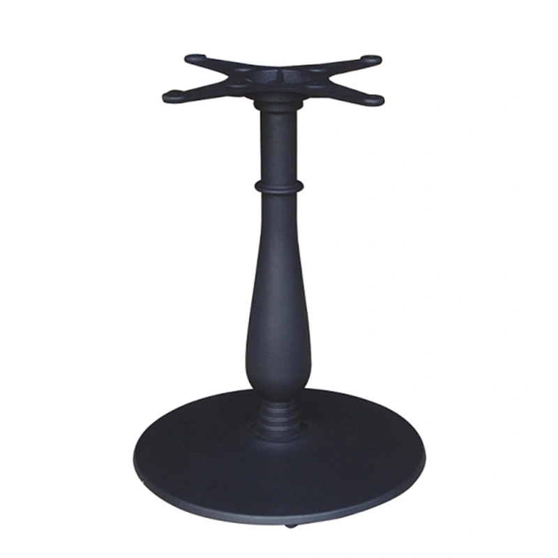 Exquisite Round Cast Iron Durable Furniture Table Base