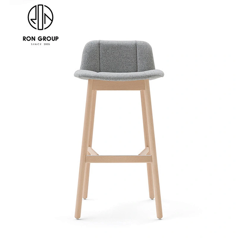 High Quality Restaurant Wooden Bar Stool Bar High Chair