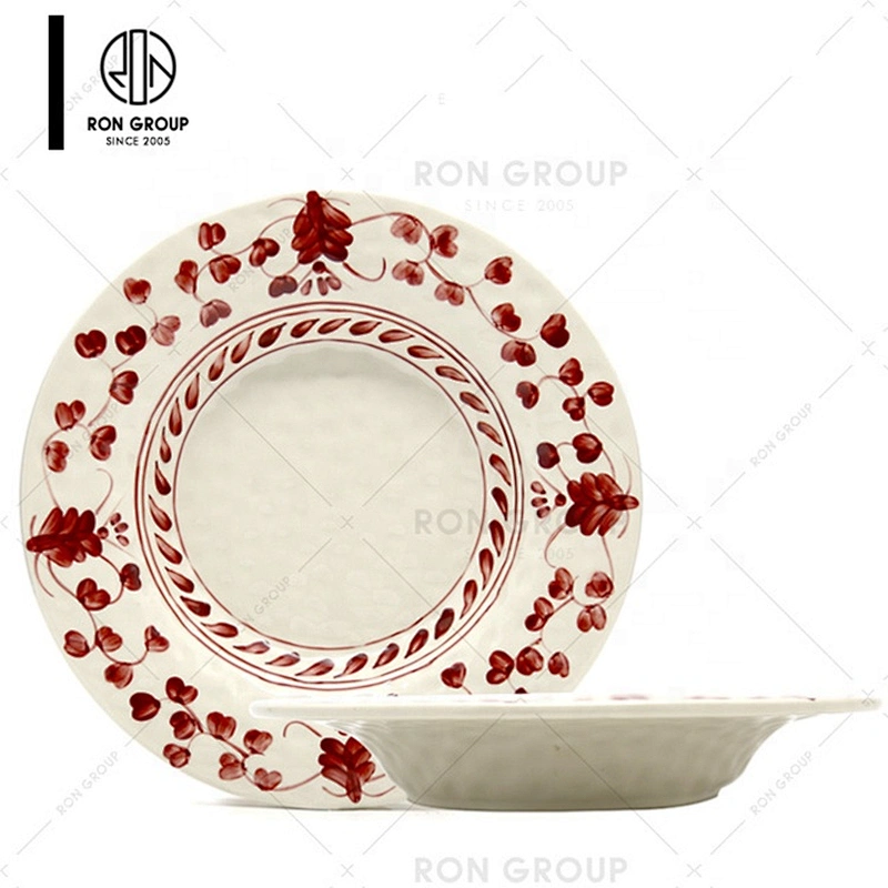 Customized Environmentally Friendly Restaurant Soup Plate