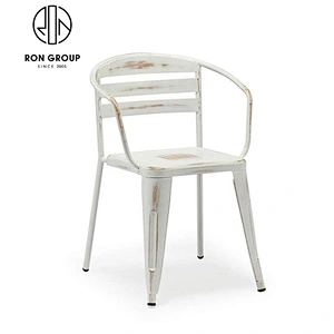 Restaurant Cafe Aluminum Dining Chair With Custom Color
