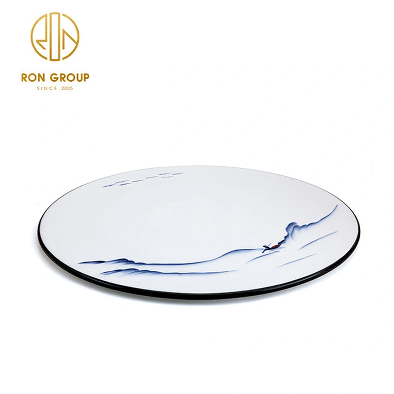 Factory price nice custom Ceramic plates cheap ceramic plates plain ceramic plate