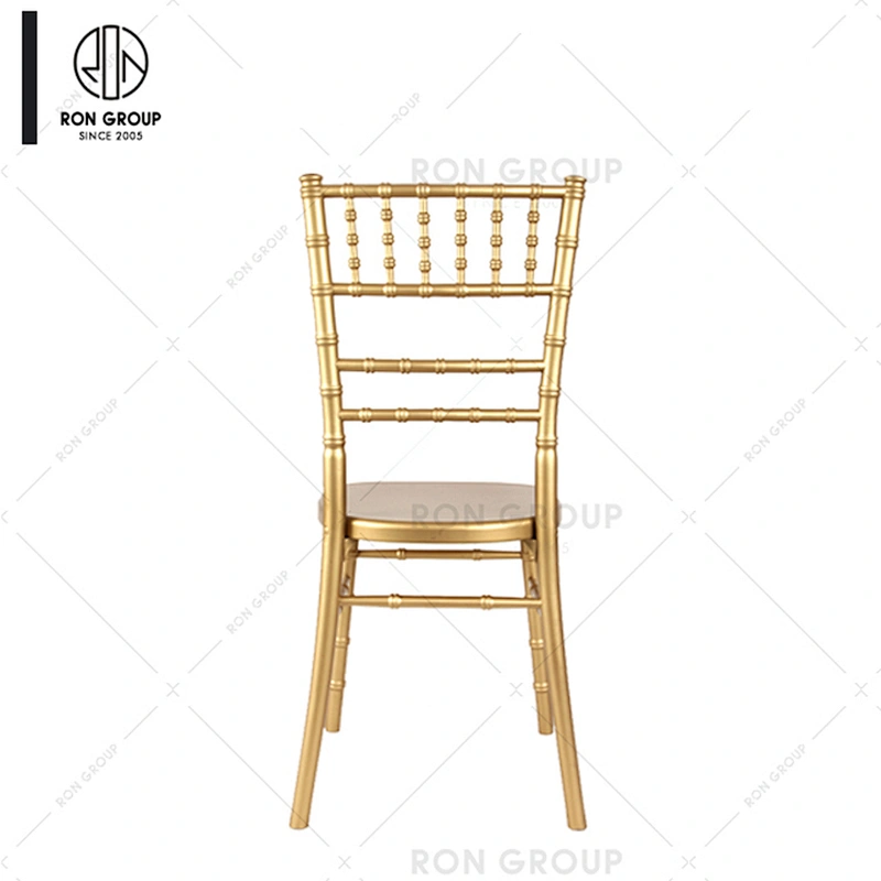 Convenient Wear Resistant Party Stackable Portable Solid Wood Chair
