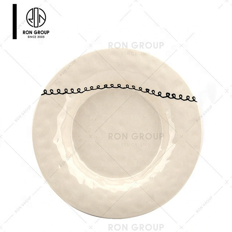 Customized Environmentally Friendly Restaurant Soup Plate