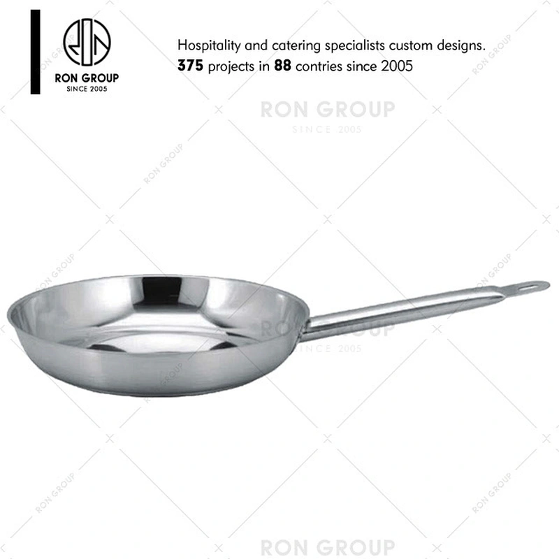Stainless Steel Cooking Pan With Handle