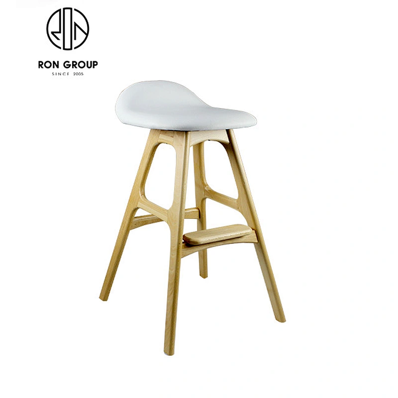 Commercial Customize Antique Wooden Bar Stool High Chair
