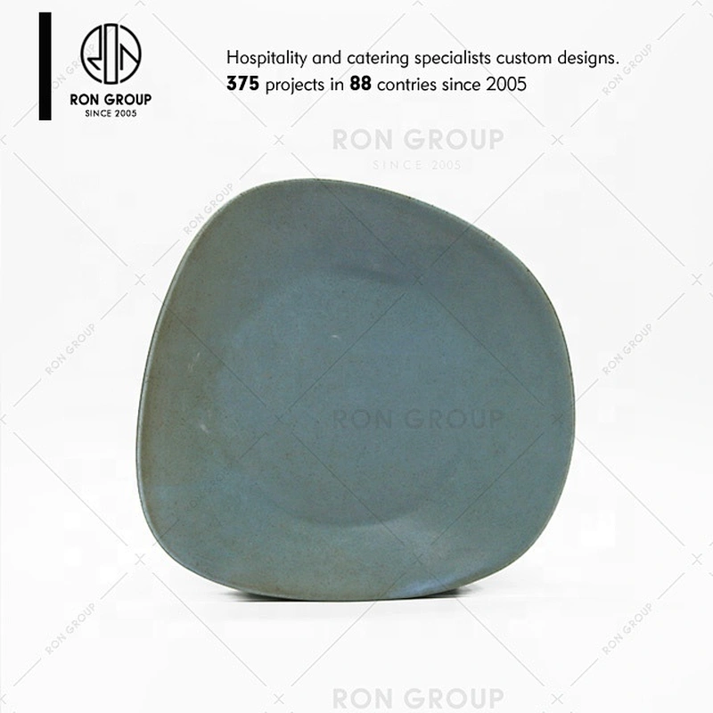 Restaurant And Home Generic Insulated Ceramic Square Plate