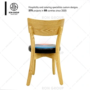 New Design Restaurant Dining Wood Barcelone Chair
