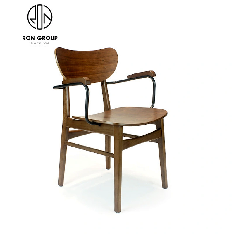 Coffee Shop Simple Designs Wood Dining Chair