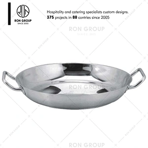RON Hot Sale Stainless Steel Fry Pan for Restaurant