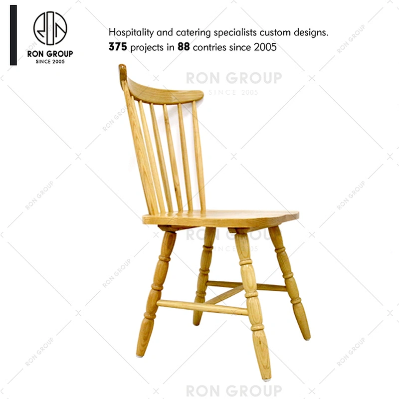 Hot Sale Wood Dining Chair Restaurant