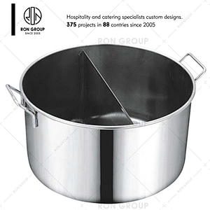 Good Quality Stainless Steel cooking  Pot for Restaurant Cafe Hotel