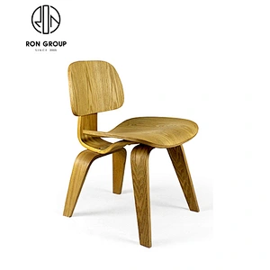 Modern Simple Restaurant Natural Wood Dining Chair