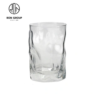 2019 new product green  Tempered glass cup for beer wine water
