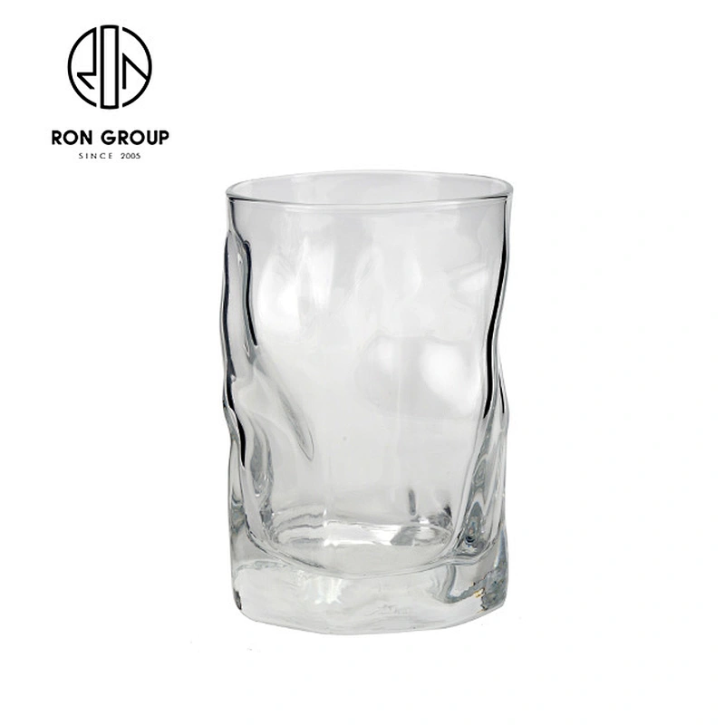 2019 new product green  Tempered glass cup for beer wine water