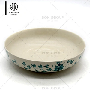 Customized Environmentally Friendly Restaurant Soup Plate