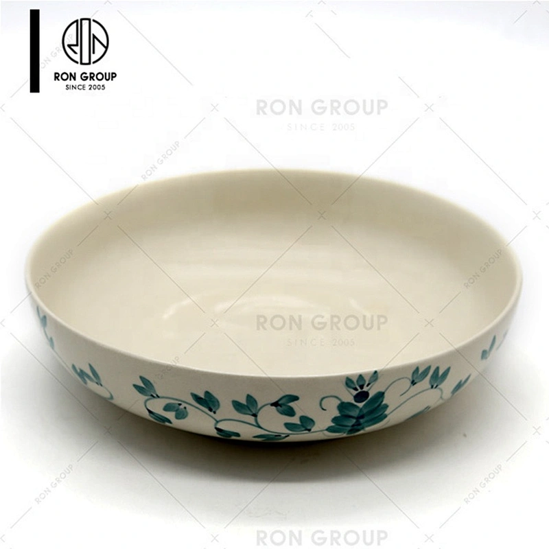 Customized Environmentally Friendly Restaurant Soup Plate