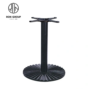 Hotel Restaurant Custom Color Cast Iron Table Base
