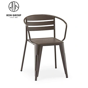 Restaurant Cafe Aluminum Dining Chair With Custom Color