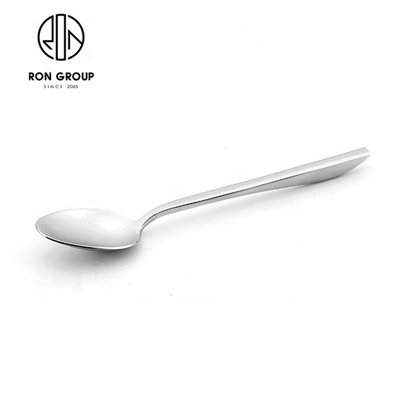 Customized Restaurant Metal Stainless Steel Soup Spoon