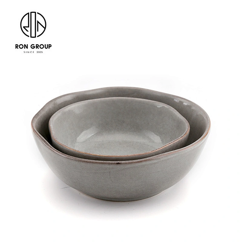 Ceramic  Dinnerware  Special Shape Restaurant Dinner Bowl