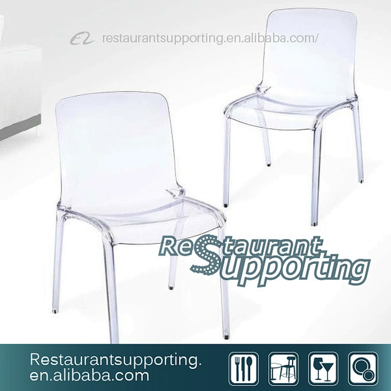Clear Acrylic Dining Chairs for Restaurant / Hotel
