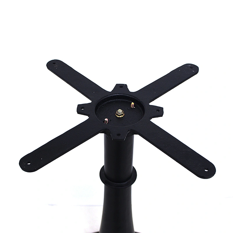 Exquisite Round Cast Iron Durable Furniture Table Base