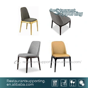 Oval Back Wooden Dining Chair, Hotel Restaurant Chair