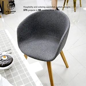 High Quality Fabric Dining Room Chair 2018 New Design