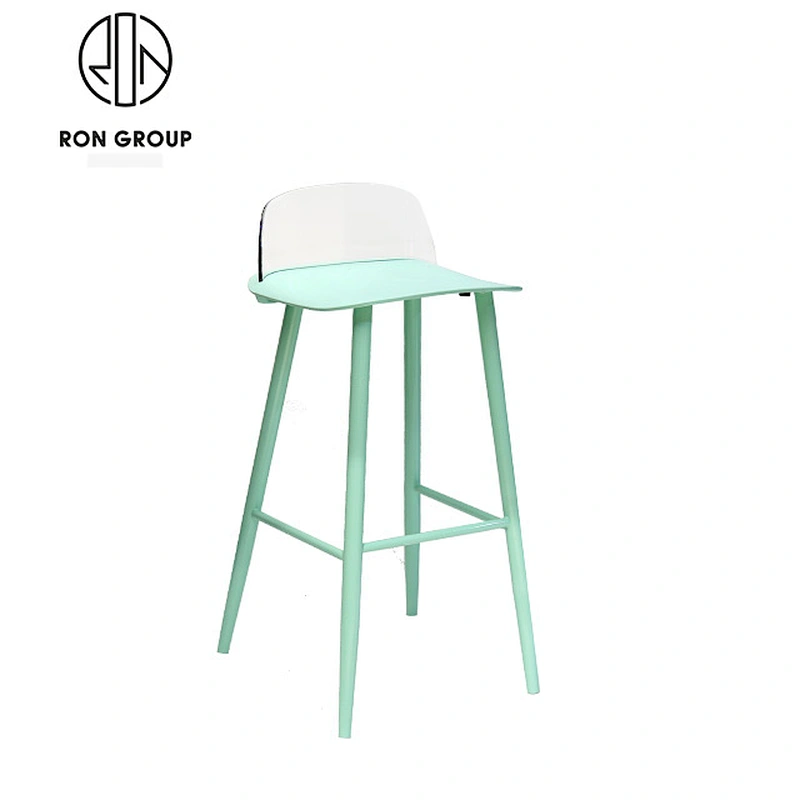 Wholesale Plastic High Bar Chair With Metal Leg