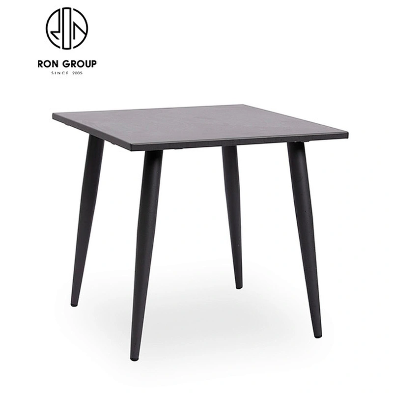 Wholesale Custom Square Outdoor Furniture Aluminum Table