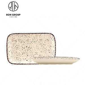 Hot Sale Restaurant Crockery Tableware Ceramic Plate