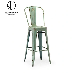 Custom Color Aluminum Bar High Stool Chair