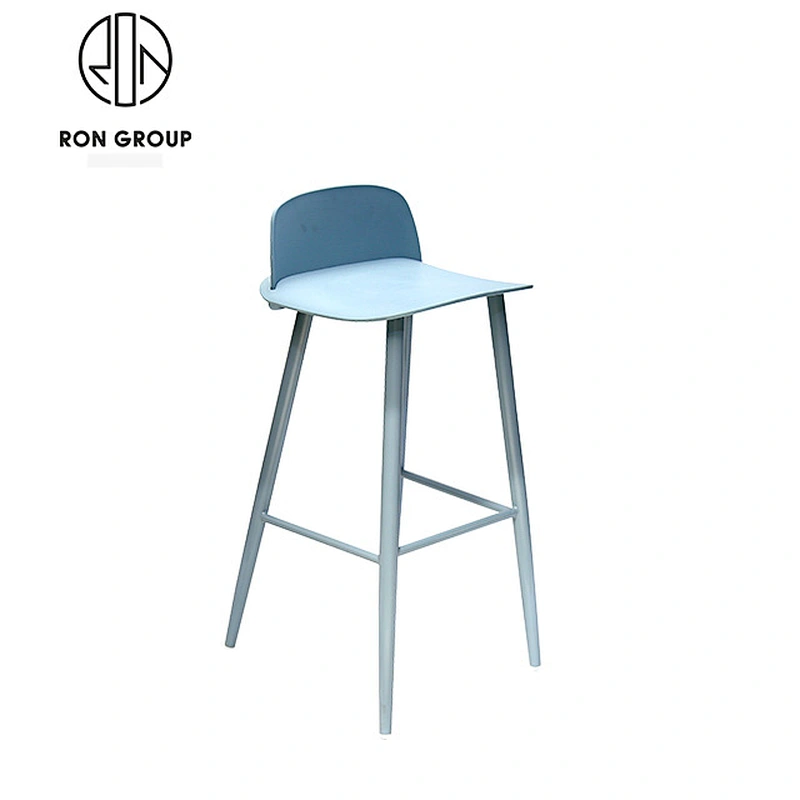 Wholesale Plastic High Bar Chair With Metal Leg