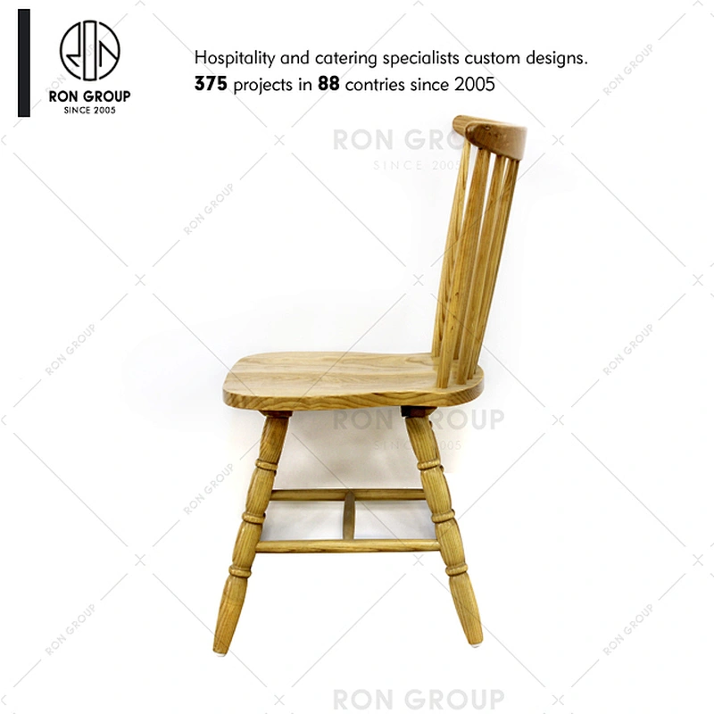 Hot Sale Wood Dining Chair Restaurant