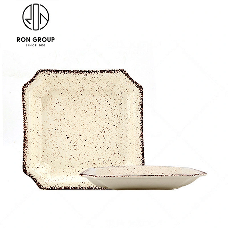 Hot Sale Restaurant Crockery Tableware Ceramic Plate
