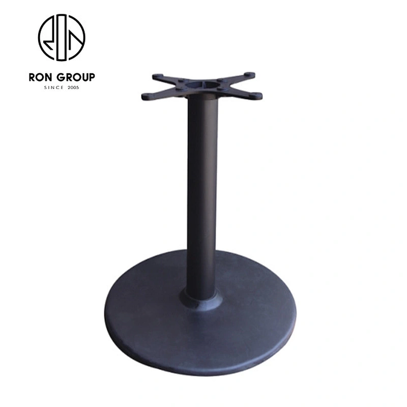 Wholesale Custom Restaurant Bar Black Cast Iron Table Base