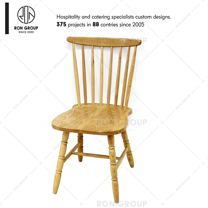 Hot Sale Wood Dining Chair Restaurant