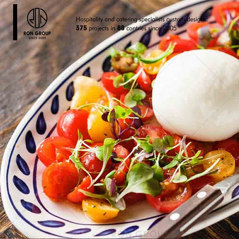 Customized Environmentally Friendly Restaurant Soup Plate