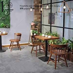 Hot Sale Restaurant Solid Wood Dining Chair