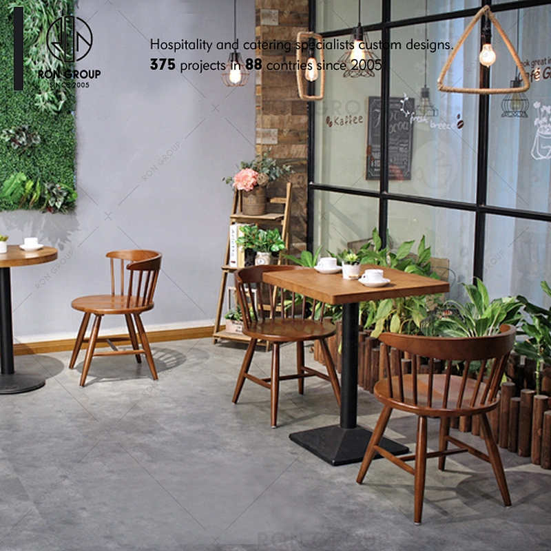 Hot Sale Restaurant Solid Wood Dining Chair