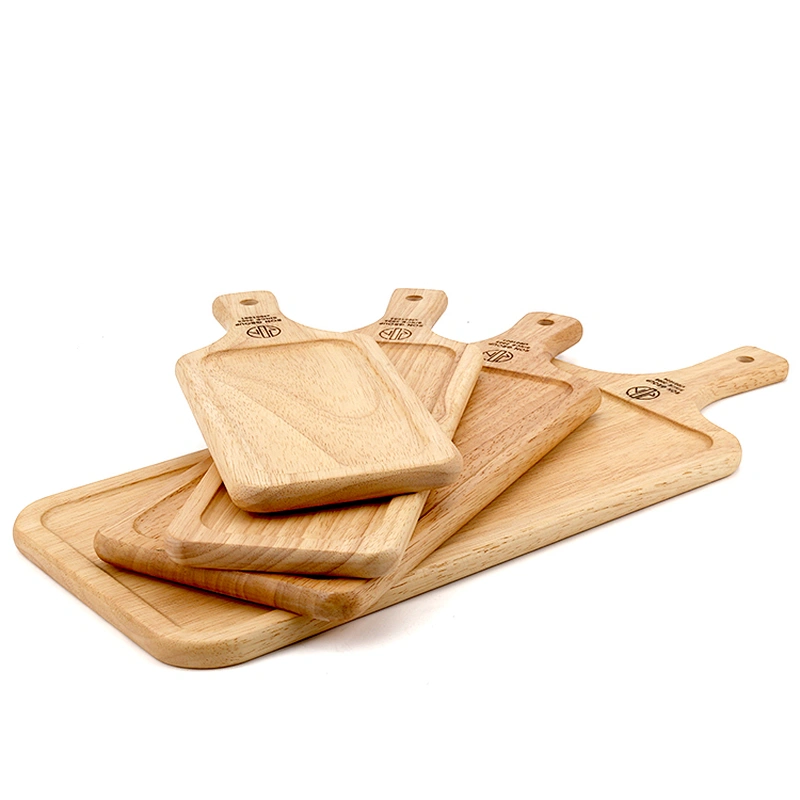 Wholesale Square Restaurant Food Wooden Custom Tray