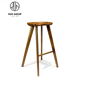 Hot Sale Restaurant Wooden Bar Stool High Chair