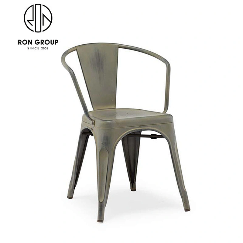 Wholesale Restaurant Aluminum Blue Bar High Chair