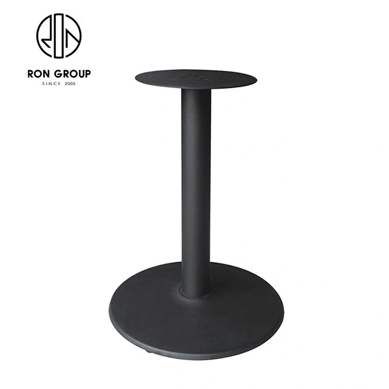 Wholesale Black Cast Iron Metal Dining Table Base For Restaurant